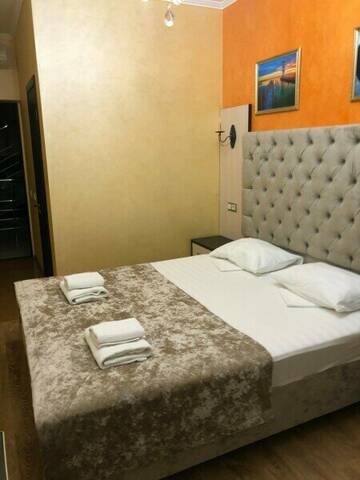 Стандартный двухместный номер с 1 кроватью или 2 отдельными кроватями и балконом в Гостинице Юнона